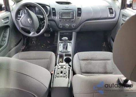 2017 Kia Forte Lx из США, поврежденный, VIN 3KPFL4A7XHE024183